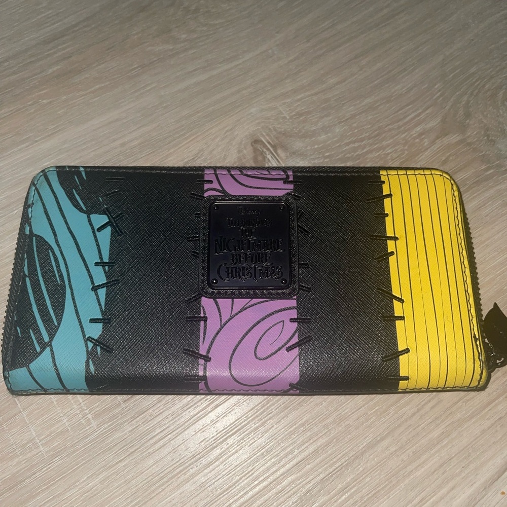 Disney x Loungefly The Nightmare Before Christmas Sally Patch Zip Wallet